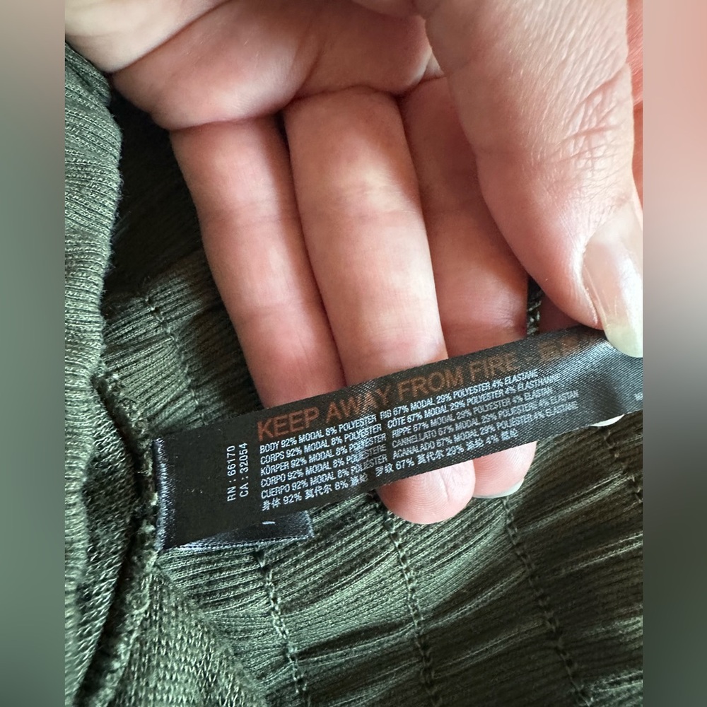 Free People Olive Green Harem Pants - Picture 9 of 10